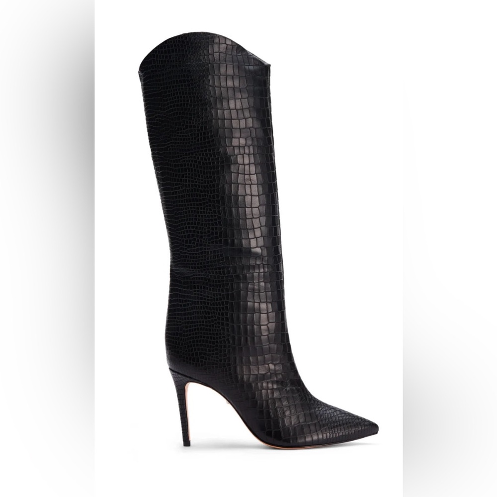 NWOB Black SCHUTZ Maryana Boots SIZE 5.5